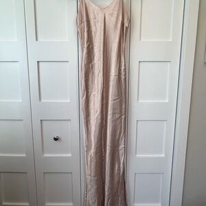 Elegant Shimmery Blush Dress - Nightgown or Evening Dress💗 Lauren Conrad Runway